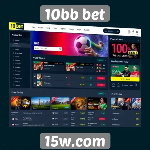 Avaliação da interface do site 10bb bet